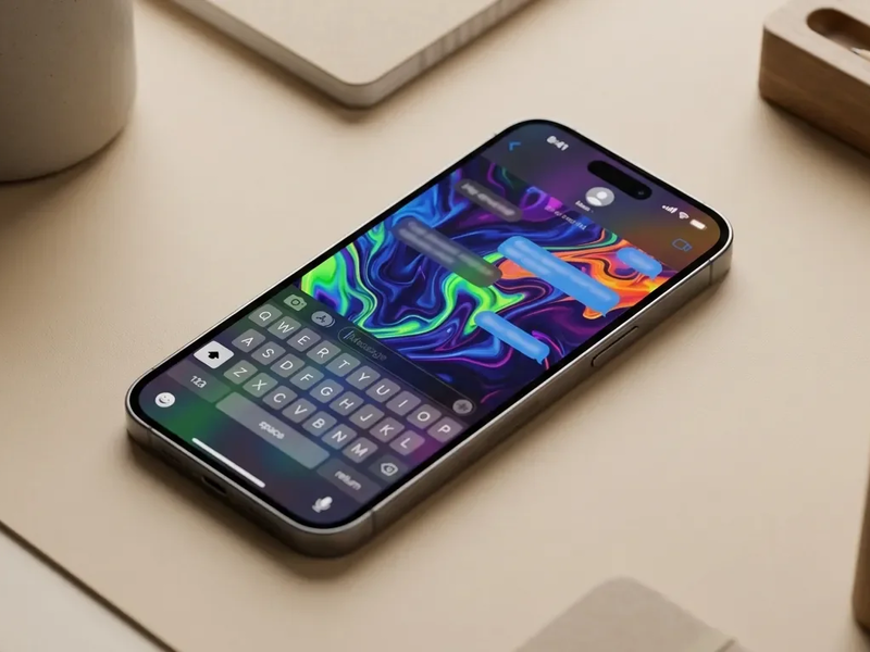 iOS 26: Versteckter Chat-Hintergrund begeistert iPhone-Nutzer - Foto: über boerse-global.de