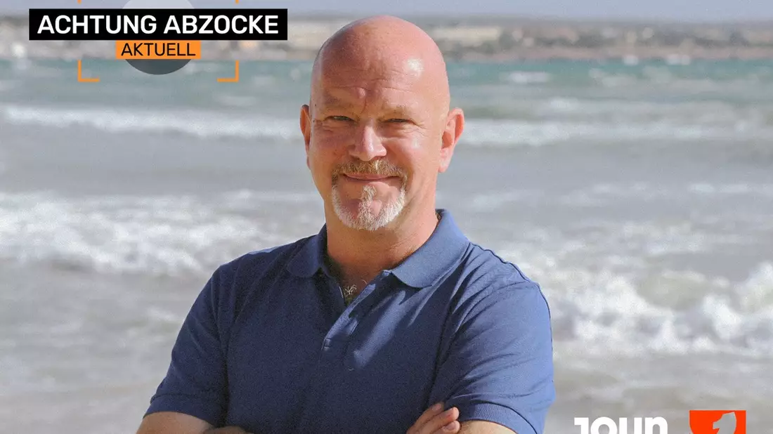 Peter Giesel Achtung Abzocke - Urlaubsbetrügern auf der Spur - Bild: Joyn /Robin Ahne, presseportal.de