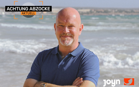 Peter Giesel Achtung Abzocke - Urlaubsbetrügern auf der Spur - Foto: Joyn /Robin Ahne, presseportal.de
