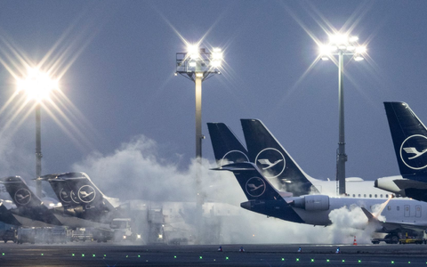 Startbereit gemacht: An den deutschen Flughäfen soll der Verkehr im laufenden Jahr wachsen.  - Foto: Boris Roessler/dpa