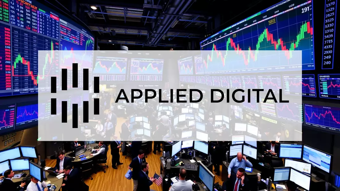 Applied Digital Shares Gain Ahead of Quarterly Report and Strategic Spin-Off Illustration mit AI erstellt übermittelt durch boerse-global.de