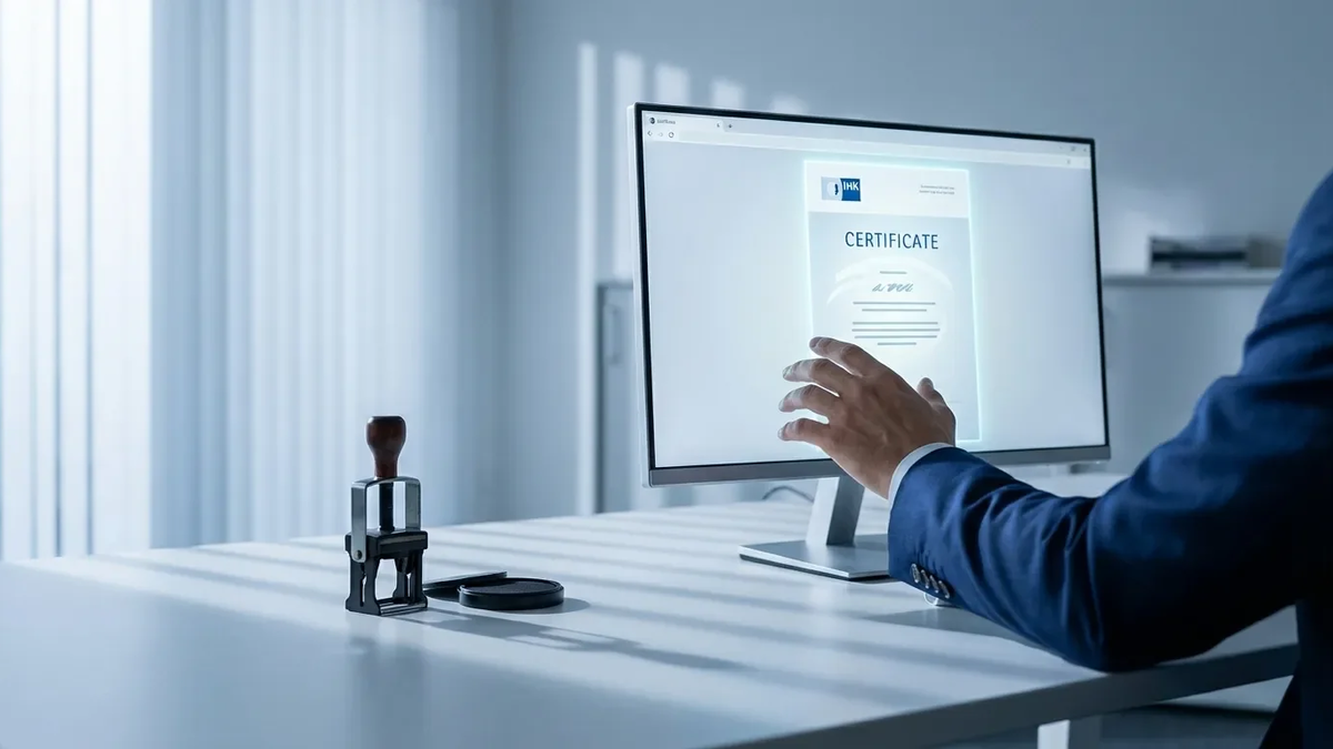 IHK stellt Ursprungszeugnisse jetzt nur noch digital aus - Foto: über boerse-global.de
