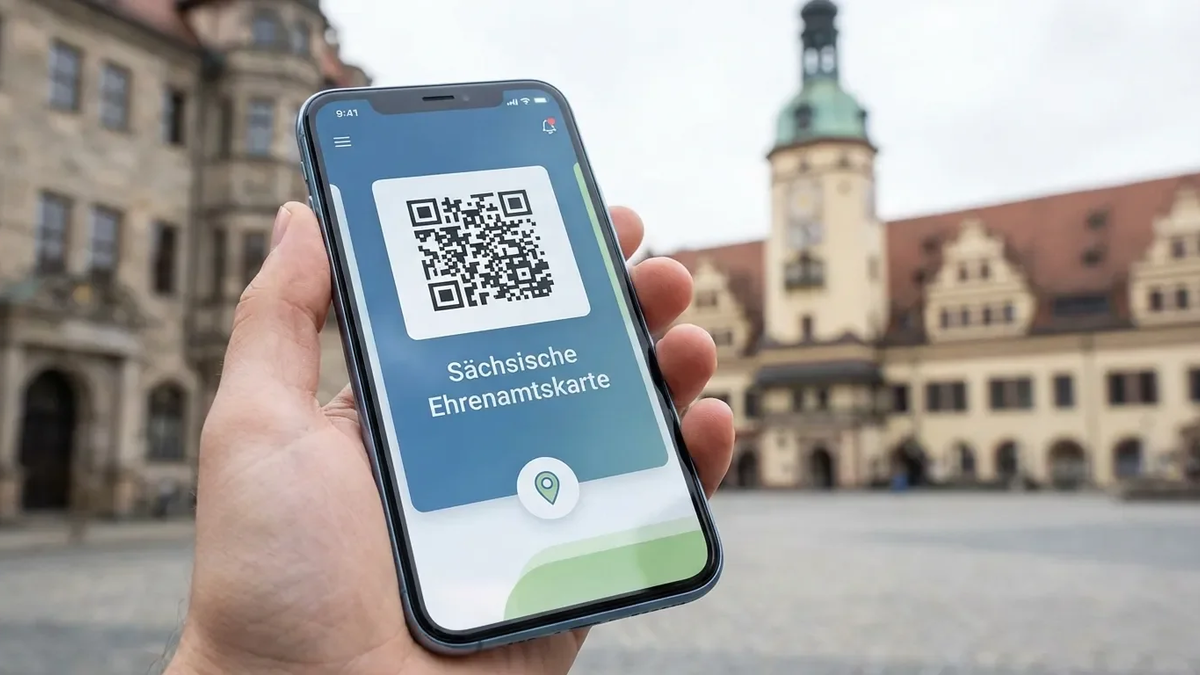 Sächsische Ehrenamtskarte startet als digitale App - Foto: über boerse-global.de
