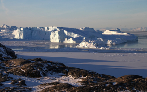 Eisberge in der Nähe des westgrönländischen Ortes Ilulissat. Trump erhebt erneut Besitzansprüche auf Grönland.  - Foto: Steffen Trumpf/dpa