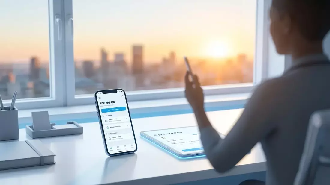 DiGA-Apps: E-Rezept-Start soll Wartezeiten überbrücken - Bild: über boerse-global.de