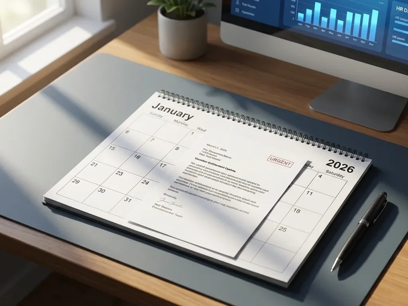 Urlaubsverfall: Deutsche HR-Abteilungen starten mit Compliance-Marathon - Foto: über boerse-global.de