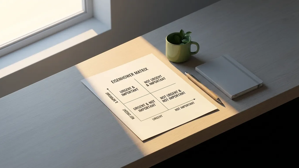 Eisenhower-Matrix dominiert Produktivitätsdebatte 2026 - Foto: über boerse-global.de