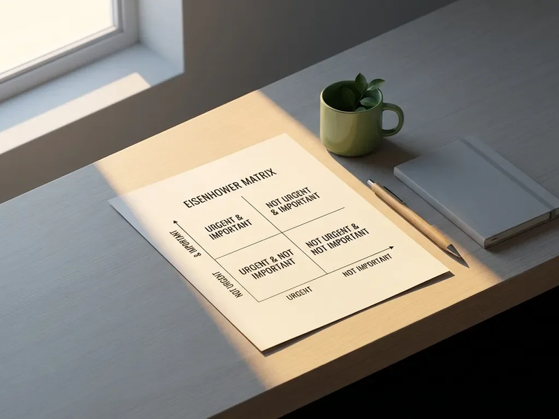 Eisenhower-Matrix dominiert Produktivitätsdebatte 2026 - Foto: über boerse-global.de