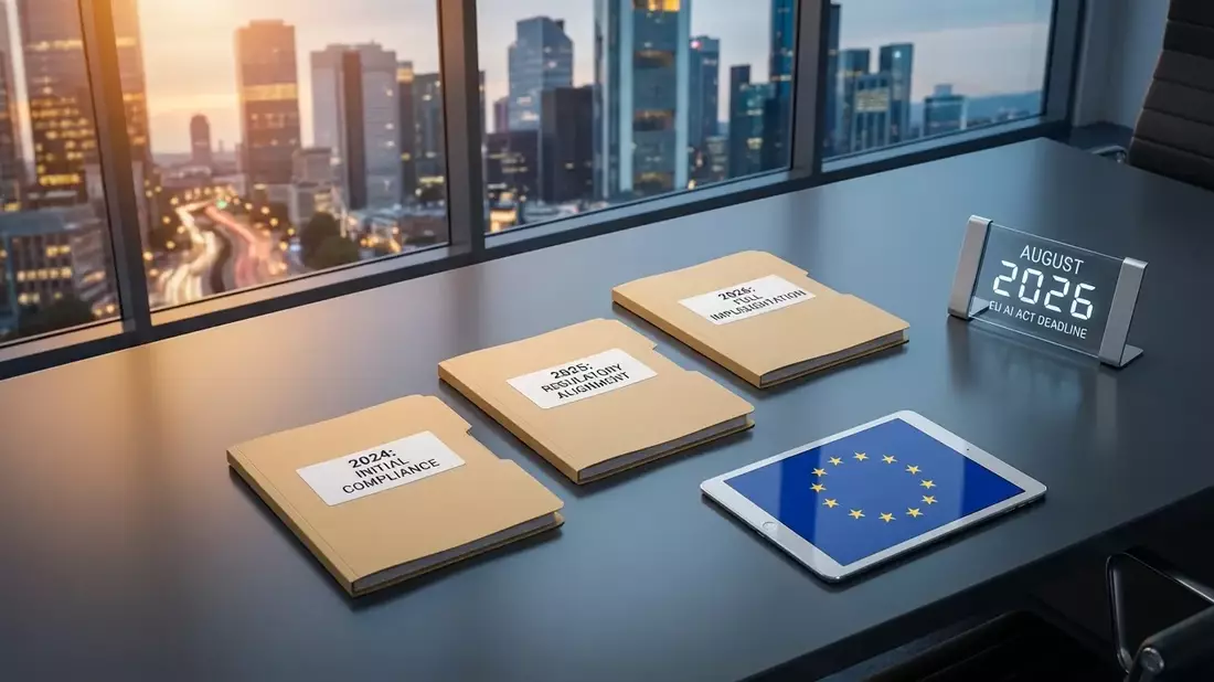 KI-Verordnung: EU-Unternehmen starten in heiße Umsetzungsphase - Bild: über boerse-global.de