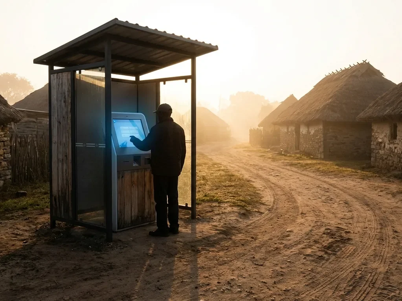 Digitale Dorf-Terminals werden 2026 zum globalen Trend - Foto: über boerse-global.de