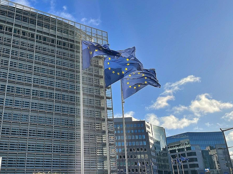 EU-Fahnen (Archiv) - Foto: via dts Nachrichtenagentur