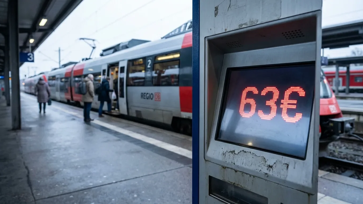 Deutschlandticket: Preis steigt auf 63 Euro – mit Ausnahmen - Foto: über boerse-global.de