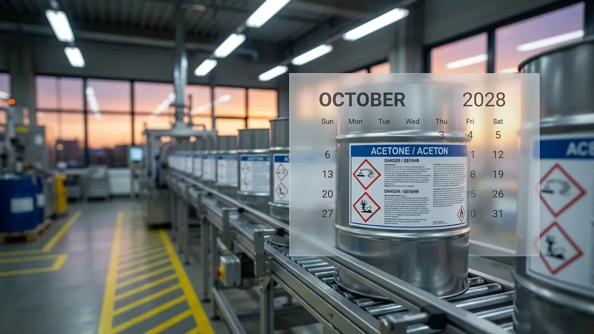 CLP-Kennzeichnung bis 2028 verschoben, OSOA-Reform startet - Foto: über boerse-global.de