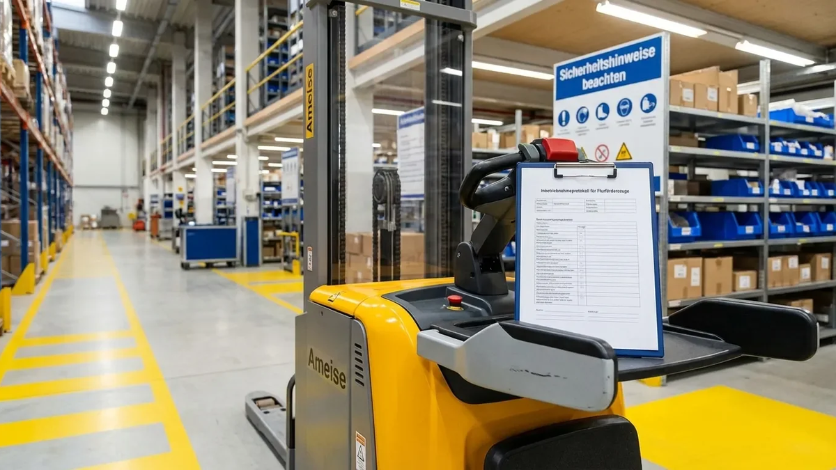 TRBS 1116: Die unterschätzte Dokumentationspflicht für Gabelstapler - Foto: über boerse-global.de
