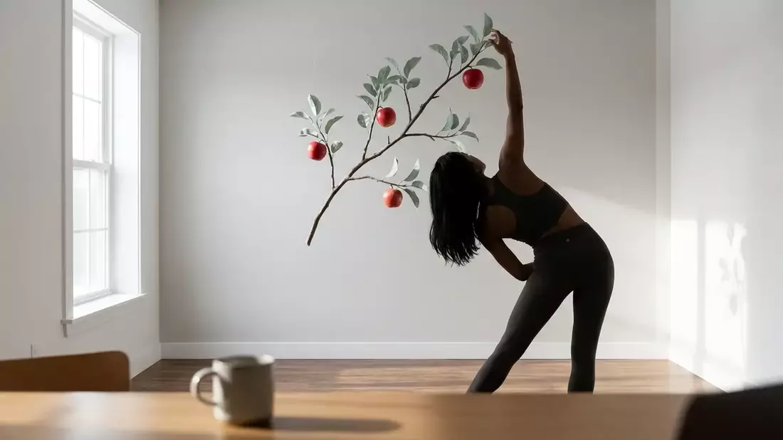 Fitness-Trend 2026: „Äpfel pflücken“ besiegt Rumpfverspannungen - Bild: über boerse-global.de