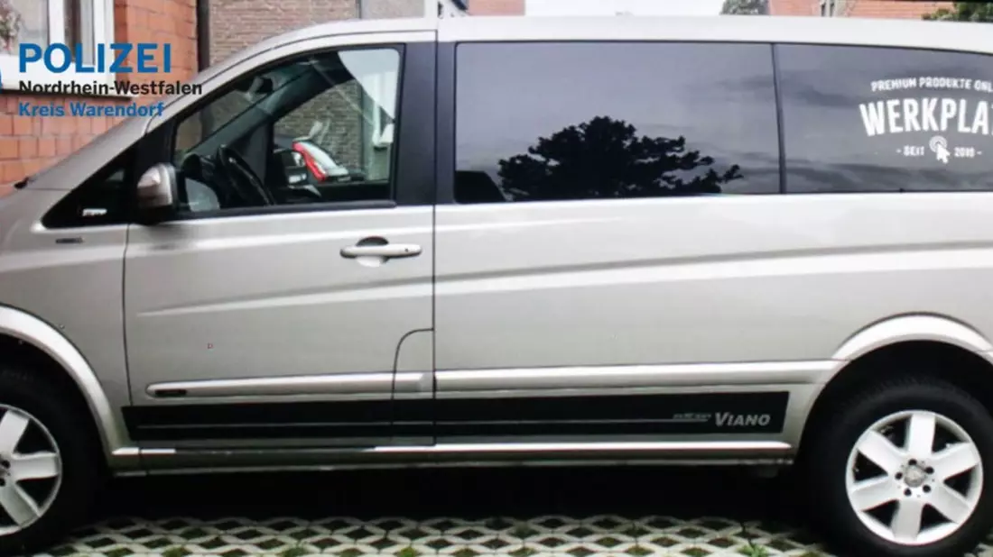 POL-WAF: Ahlen. Silberner Mercedes Vito gestohlen - Bild: presseportal.de