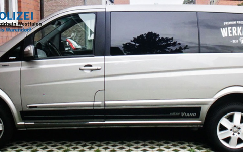 POL-WAF: Ahlen. Silberner Mercedes Vito gestohlen - Foto: presseportal.de