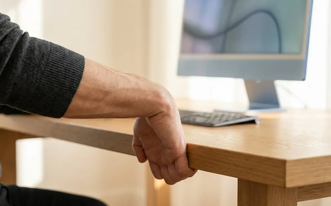 Mausarm: Tischkante wird zum Anti-RSI-Trainingsgerät - Foto: über boerse-global.de