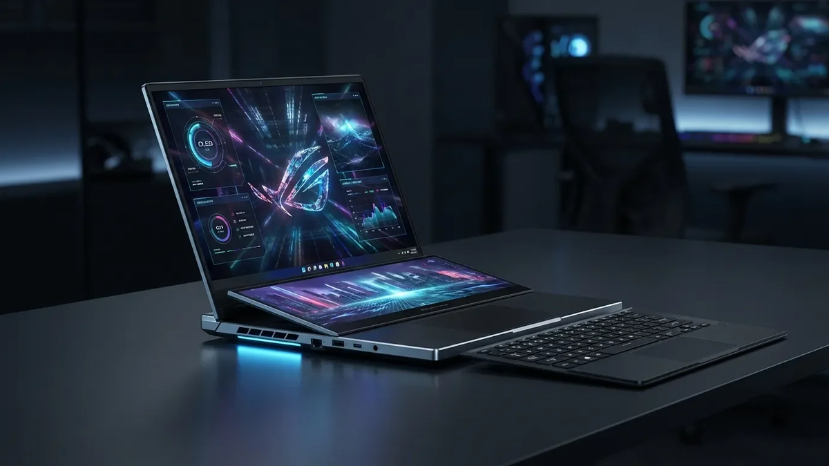 ASUS ROG Zephyrus Duo 16: Gaming-Laptop mit zwei großen OLED-Displays - Foto: über boerse-global.de
