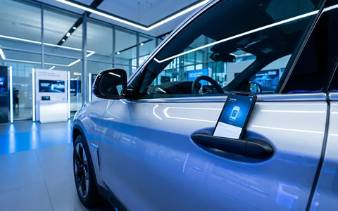 BMW iX3 macht Smartphone zum Autoschlüssel - Foto: über boerse-global.de