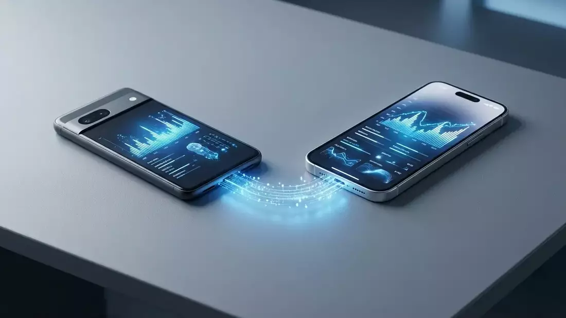 Apple und Google stellen gemeinsame Smartphone-Datenwanderung vor - Bild: über boerse-global.de
