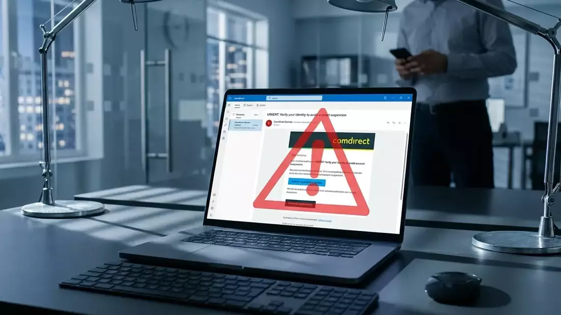 Comdirect-Kunden: Neue Phishing-Welle nutzt Sicherheits-Updates als Köder - Bild: über boerse-global.de