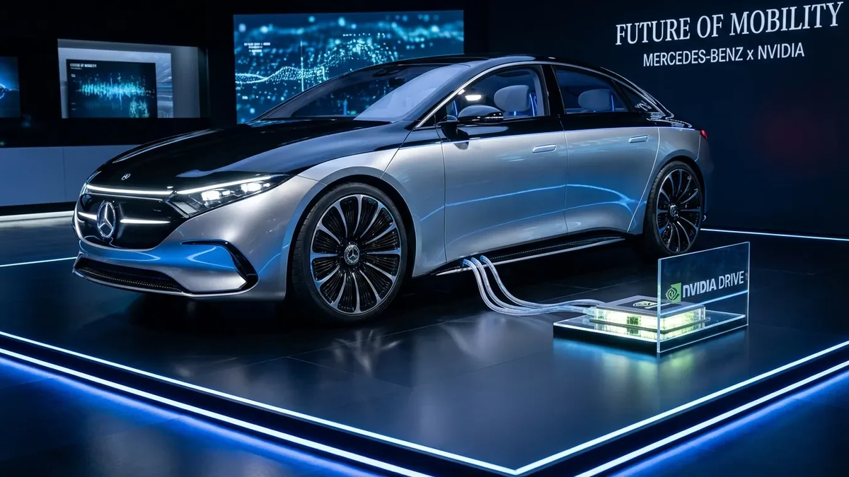 Mercedes CLA: Erstes Auto mit „denkender“ KI startet in den USA - Foto: über boerse-global.de