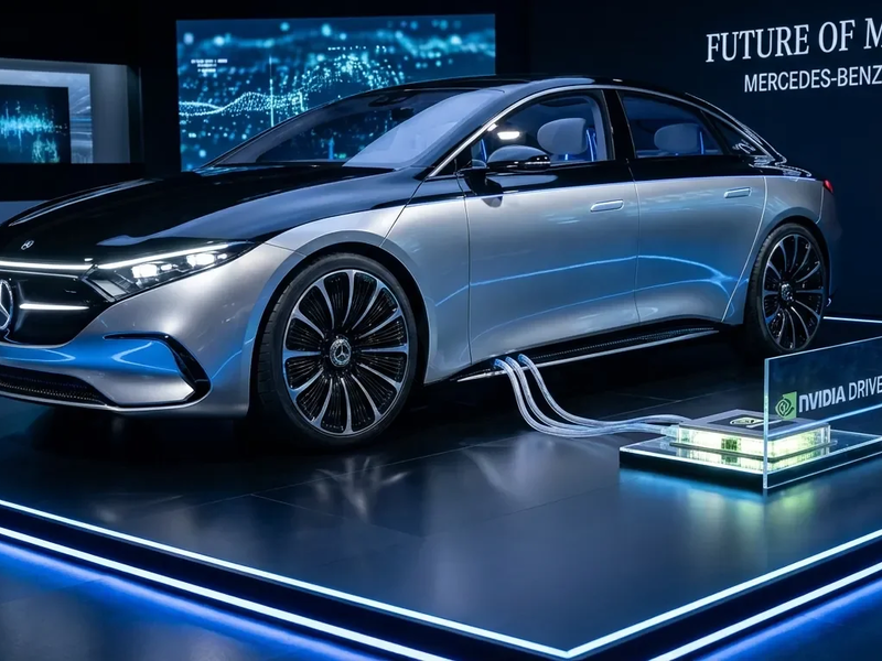 Mercedes CLA: Erstes Auto mit „denkender“ KI startet in den USA - Foto: über boerse-global.de