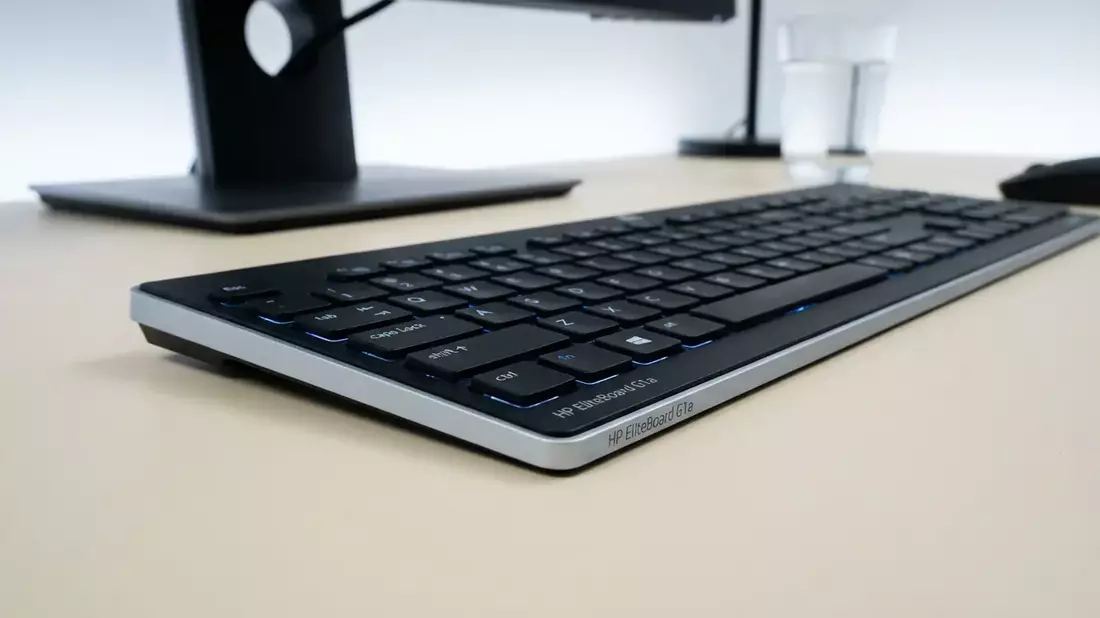 HP EliteBoard G1a: Der Desktop-PC im Tastaturgehäuse - Bild: über boerse-global.de