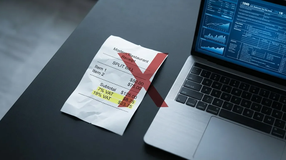 Steuerchaos bei Geschäftsessen: 7% MwSt. und E-Rechnung überfordern Restaurants - Foto: über boerse-global.de