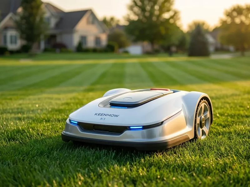 KEENON Robotics greift mit K1-Rasenmäher den Smart-Garden-Markt an - Foto: über boerse-global.de