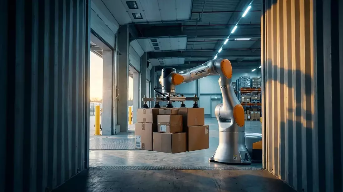 Amazon kauft Roboter-Startup für automatisiertes Entladen - Bild: über boerse-global.de