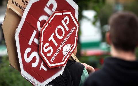 Protest gegen Zwangsräumungen (Archiv) - Foto: via dts Nachrichtenagentur