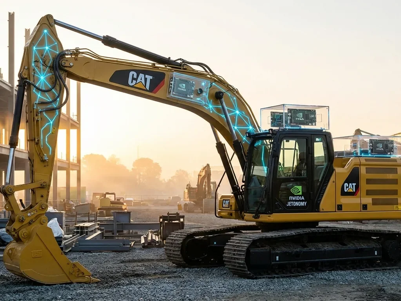 Caterpillar und Nvidia bringen KI auf die Baustelle - Foto: über boerse-global.de