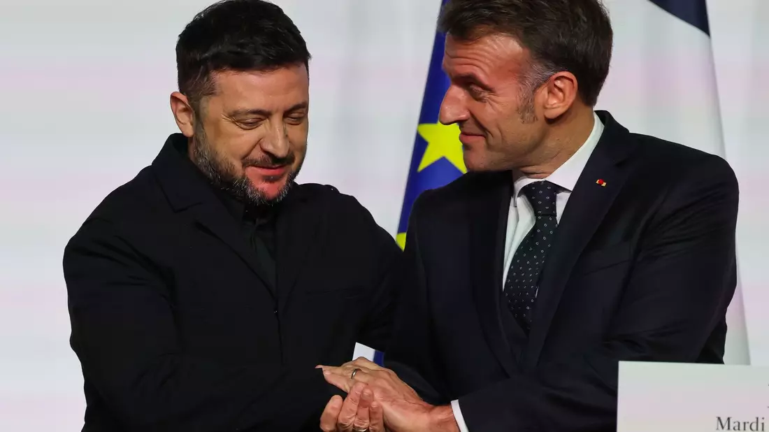 Die Ukraine erhält neue Sicherheitszusagen, aber für Selenskyj sind nicht alle Probleme gelöst. - Bild: Ludovic Marin/Pool AFP/AP/dpa