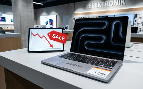 Apple MacBook Pro: M4-Modelle stürzen unter 2.000-Euro-Marke - Foto: über boerse-global.de