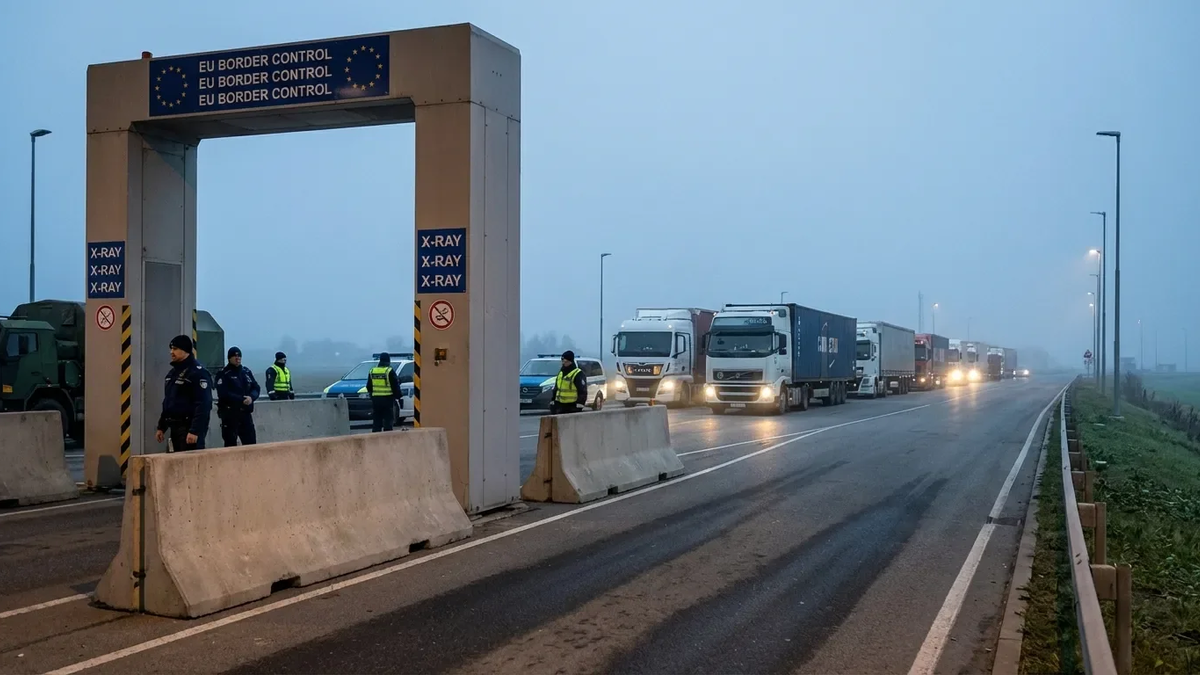 EU verschärft Kontrollen an Ostgrenze mit neuer Hürde für Handel - Foto: über boerse-global.de