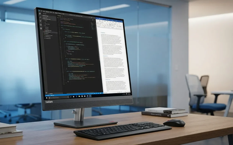 Lenovo ThinkCentre X AIO: Neuer All-in-One-PC setzt auf vertikalen Bildschirm - Foto: über boerse-global.de