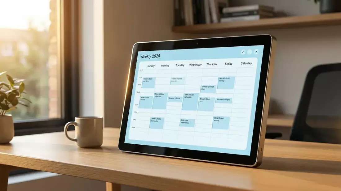 Skylight Calendar 2: Der digitale Wandkalender fürs Home-Office - Bild: über boerse-global.de