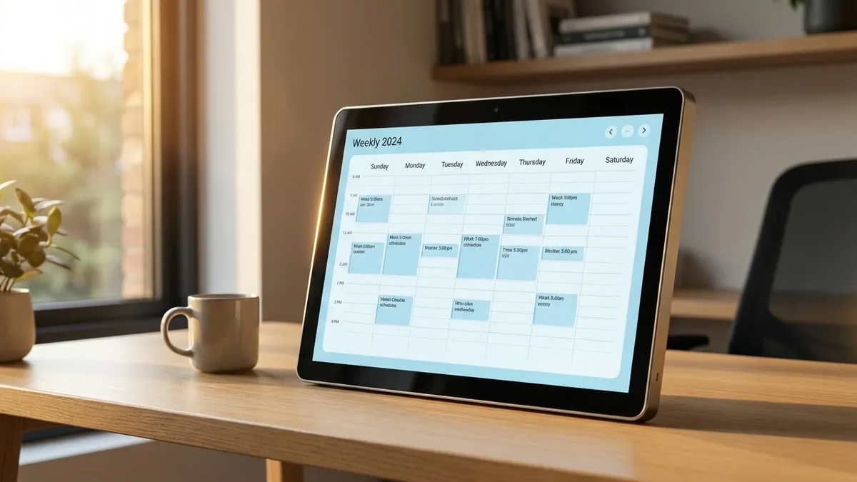 Skylight Calendar 2: Der digitale Wandkalender fürs Home-Office - Foto: über boerse-global.de