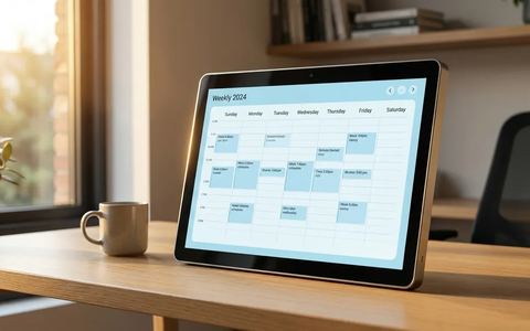 Skylight Calendar 2: Der digitale Wandkalender fürs Home-Office - Foto: über boerse-global.de