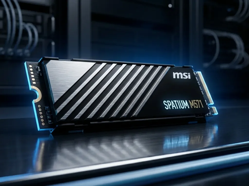 MSI SPATIUM M571: Neuer SSD-Flagship erreicht 14 GB/s - Foto: über boerse-global.de