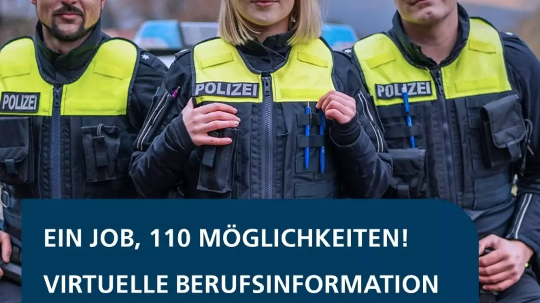 POL-ROW: Nachwuchswerbung: Ein Job, 110 Möglichkeiten! Polizei Niedersachsen lädt zur virtuellen Berufsinformation ein - Bild: presseportal.de