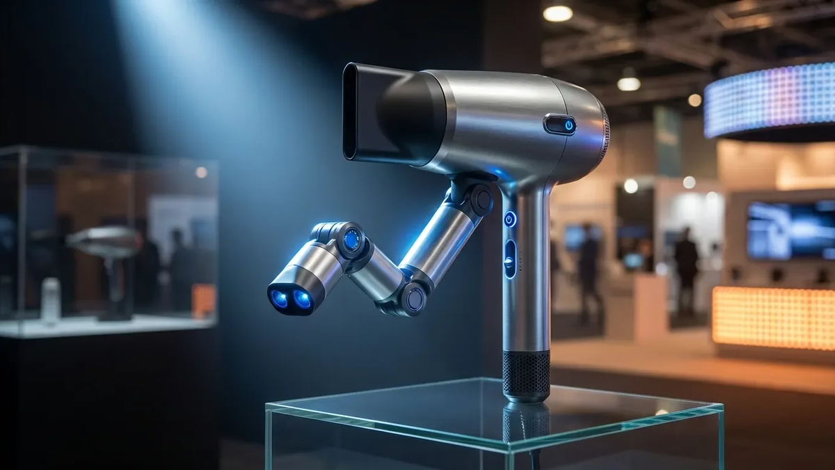 Pilot 20: Dieser Föhn trocknet Ihr Haar mit Roboterarmen - Foto: über boerse-global.de