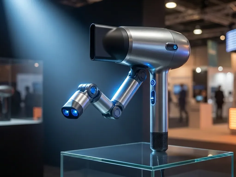 Pilot 20: Dieser Föhn trocknet Ihr Haar mit Roboterarmen - Foto: über boerse-global.de