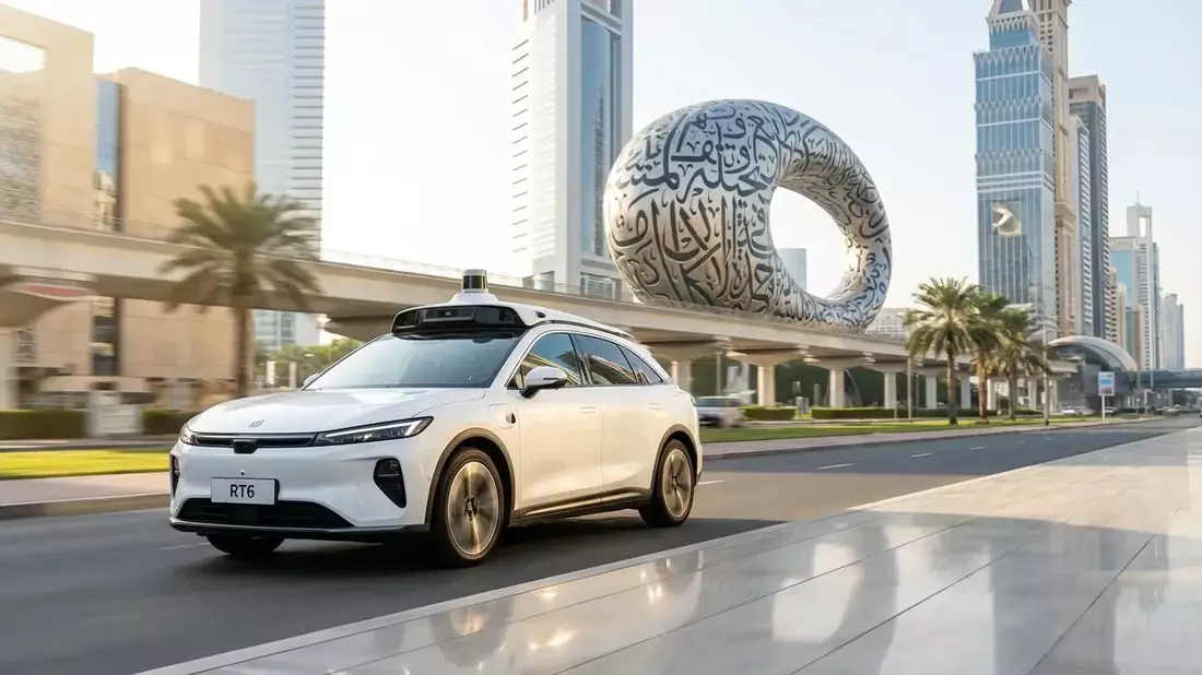 Baidus Apollo Go erhält erste Fahrerlos-Genehmigung in Dubai - Bild: über boerse-global.de