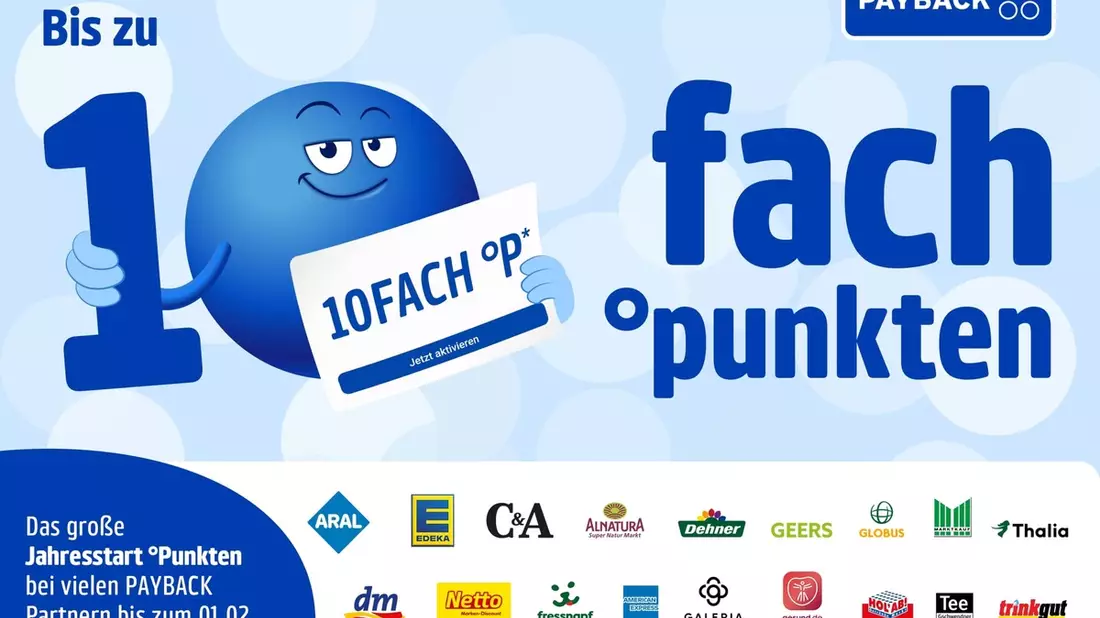 Das große Jahresstart-Punkten: PAYBACK Partner starten gemeinsam in ein punktereiches Jahr - Bild: presseportal.de