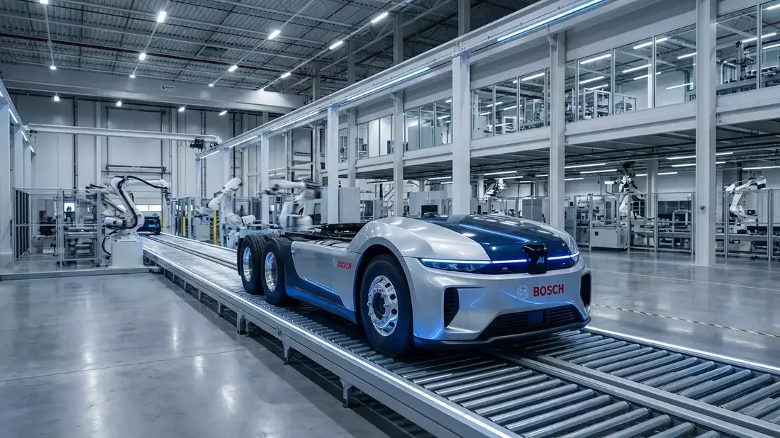 Bosch und Kodiak AI starten Serienproduktion autonomer Lkw - Bild: über boerse-global.de