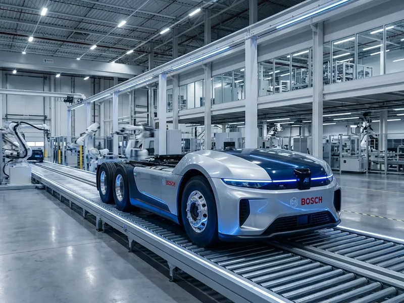 Bosch und Kodiak AI starten Serienproduktion autonomer Lkw - Foto: über boerse-global.de