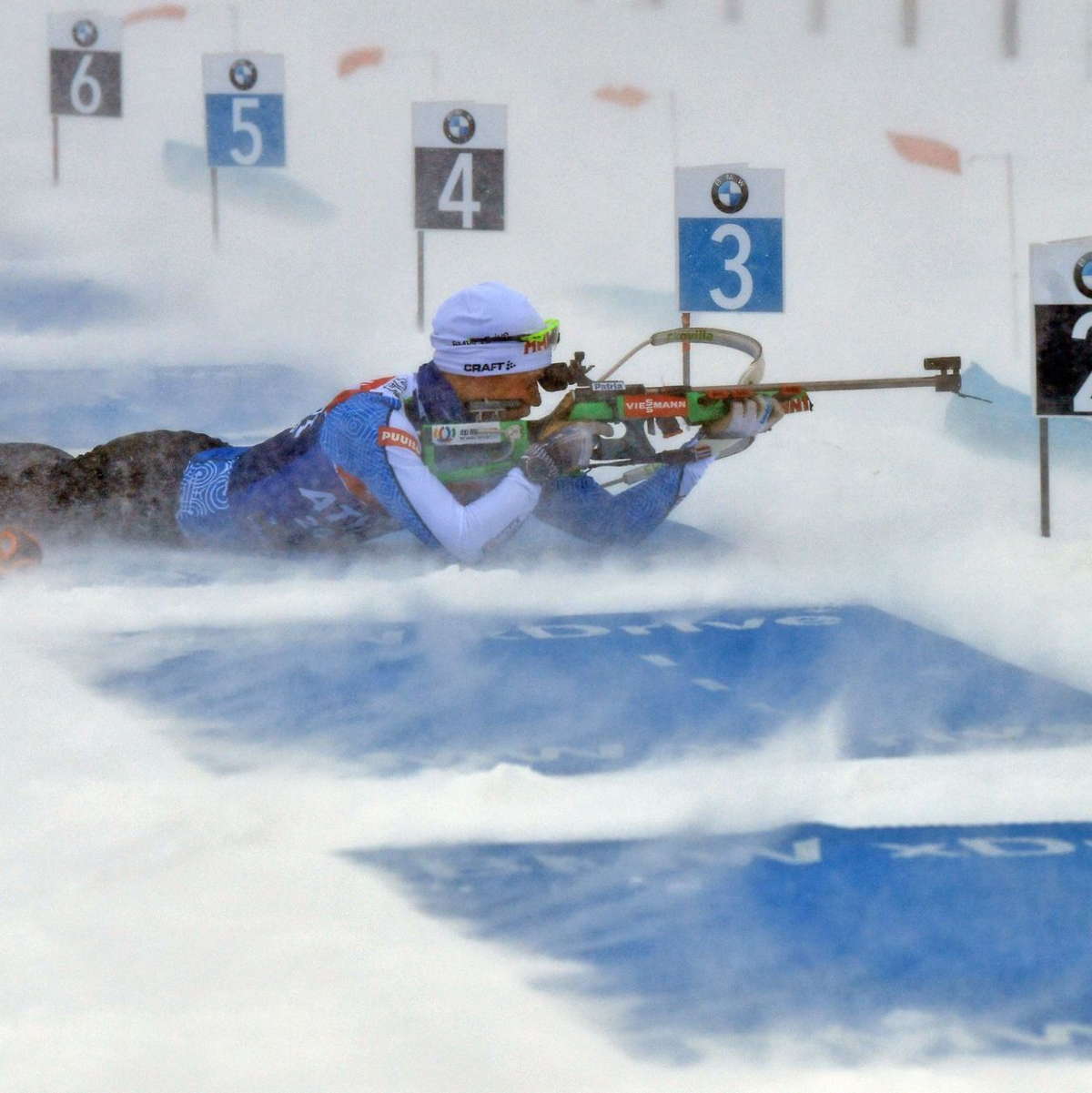 Das Wetter in Oberhof spielt immer mal wieder nicht mit. (Oberhof) - Foto: Martin Schutt/dpa-Zentralbild/dpa